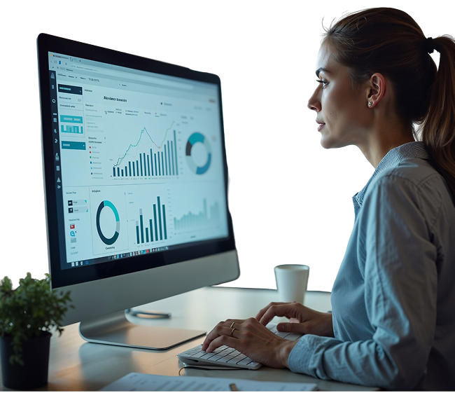 circular ring with dotted Cube behind